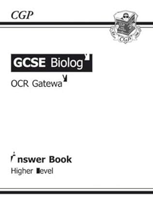 GCSE Biology OCR Gateway Answers For Workbook Amazon Co Uk CGP