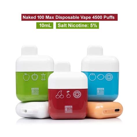 Naked Max Disposable Vape Puffs Naked Max Pods
