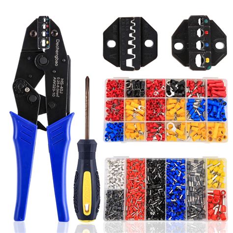 Buy Wire Terminals Crimper Kit Dechengbao 2 In 1 CrimpTool Wire