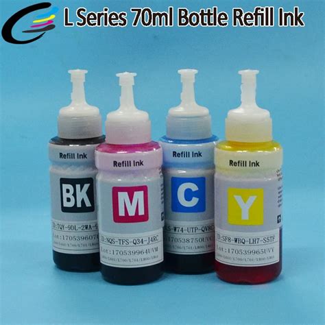 T Color Refill Dye Ink For Epson L Series Printer L L L