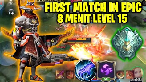 8 MINUTES LEVEL 15 FIRST MATCH IN RANK EPIC AUTO MANIAC GAMEPLAY TOP