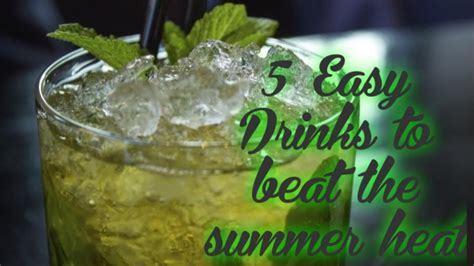 5 Easy Drinks To Beat The Summer Heat गर्मी से राहत देने वाले