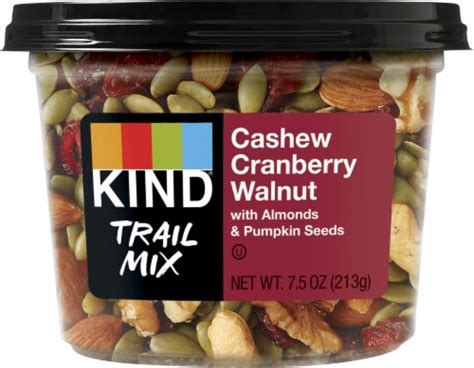 Kind Cashew Cranberry Walnut With Almonds Pumpkin Seeds Trail Mix