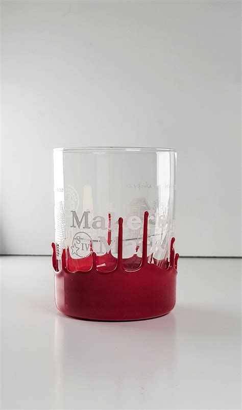 Makers Mark Double Whiskey Wax Dipped Glass Various Styles T For Him Etsy