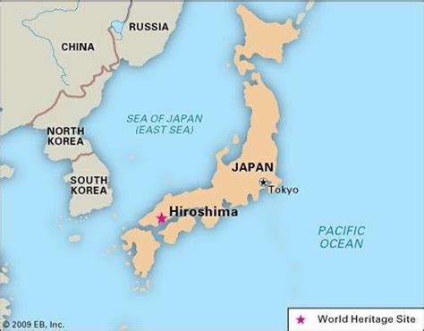 Hiroshima Map Pictures Facts Britannica