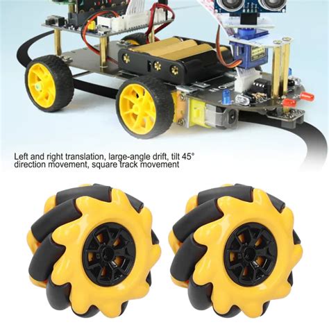 Mecanum Wheel Omnidirectional Smart Robot