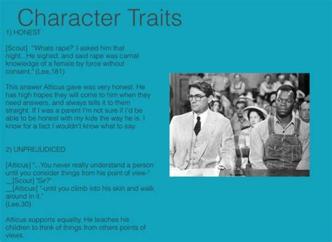 Atticus Finch Character Analysis Ashley Miznazi Period 6 Screen 3 On