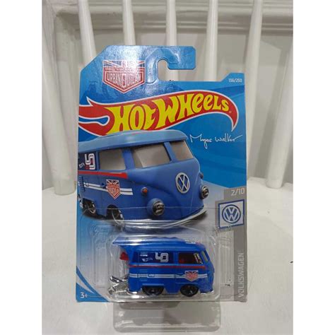 Jual Hot Wheels Volkswagen Vw Kool Kombi Biru Blue Hotwheels Murah