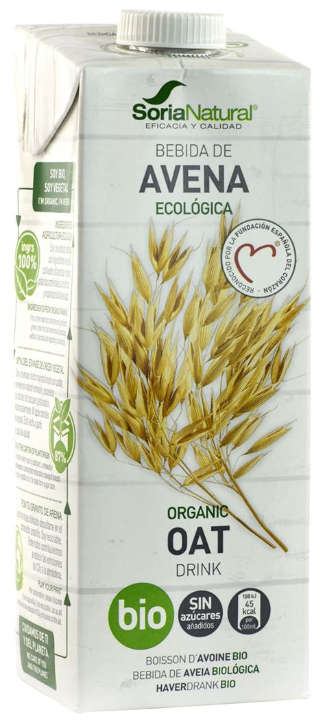 SORIA NATURAL BEBIDA DE AVENA ECOLÓGICA análisis y opiniones OCU