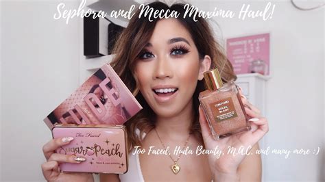 Sephora And Mecca Maxima Haul Youtube