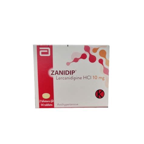 Zanidip 10 Mg 14 Tablet Kegunaan Efek Samping Dosis Dan Aturan