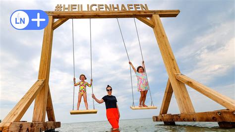 Foto Spot Vor Heiligenhafen Riesen Schaukel In Der Ostsee Als Attraktion