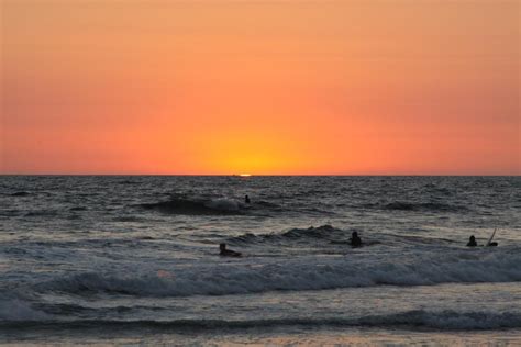 Michigan Exposures: Sunset over the Pacific Ocean