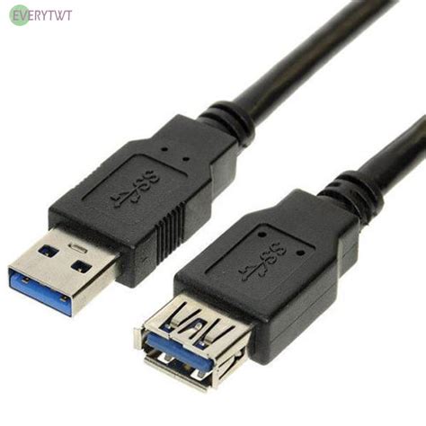 USB 3 0 Extension Cable Male To Female USB Extender Lead Cord 1 Meter