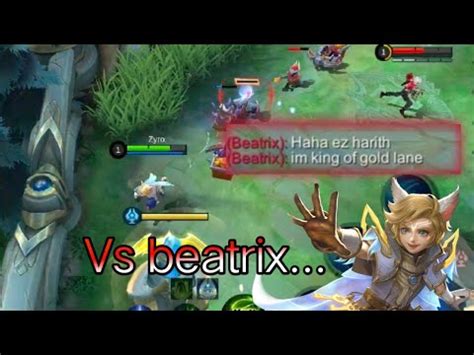 HARITH GOLD LANE VS BEATRIX GOLD LANE MONSTER TOP GLOBAL HARITH