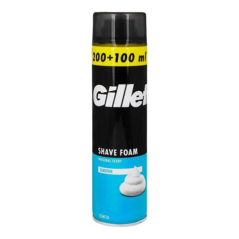 Buy Gillette Original Scent Sensitive Shave Foam Ml Online At