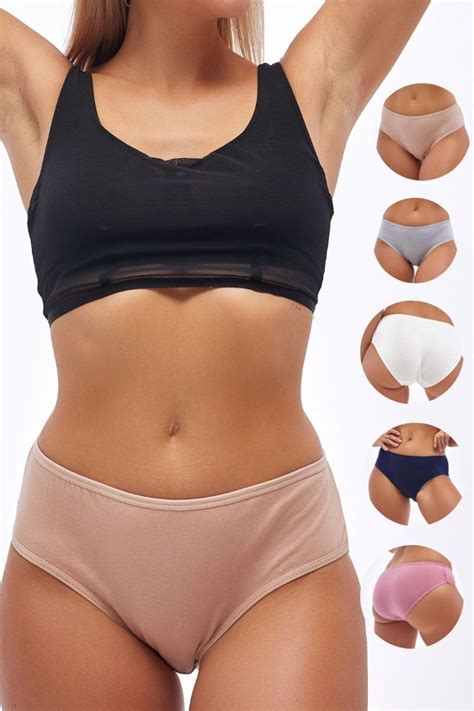 ALYA UNDERWEAR Kadın Bato Hipster Külot Gri Gül Kurusu Lacivert