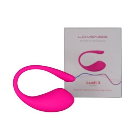 Buy New Lovense Lush 3 Bluetooth Remote Control Vibrator Pink Smart