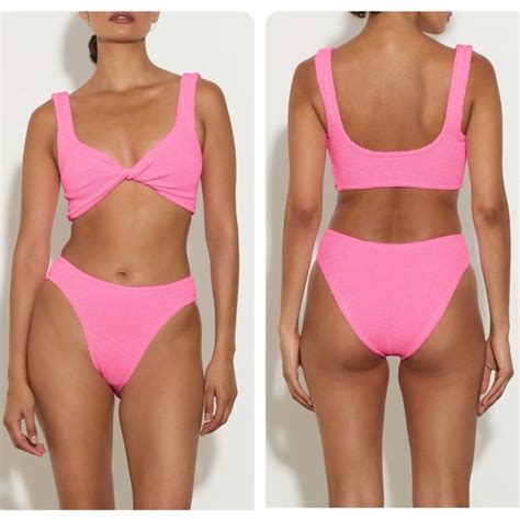 Hunza G Swim Hunza G Juno Two Piece Bikini Set Poshmark