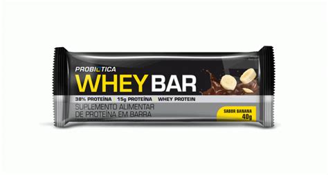 Whey Bar Low Carb 40g Sabor Banana SHARK MONSTER SUPLEMENTOS