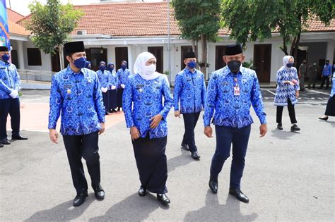 Hut Korpri Khofifah Ajak Asn Tingkatkan Pelayanan Publik Jatimpedia