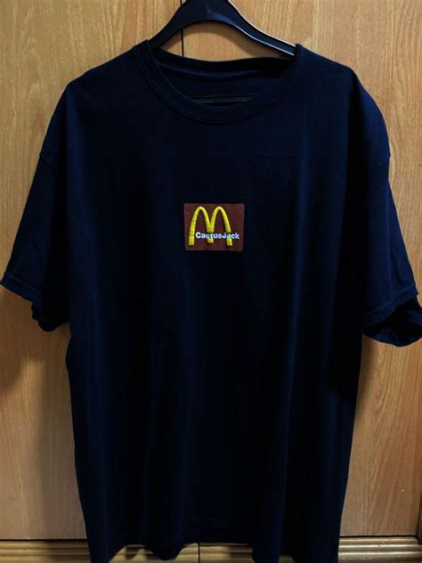 Travis Scott X Mcdonald S Sesame Tee Men S Fashion Tops Sets