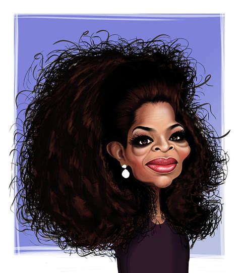 Oprah Winfrey Comics Digital Art By Hani Alhed Fine Art America