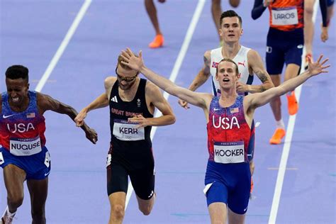 Olympics 2024 Cole Hocker Upstages Josh Kerr And Jakob Ingebrigtsen In