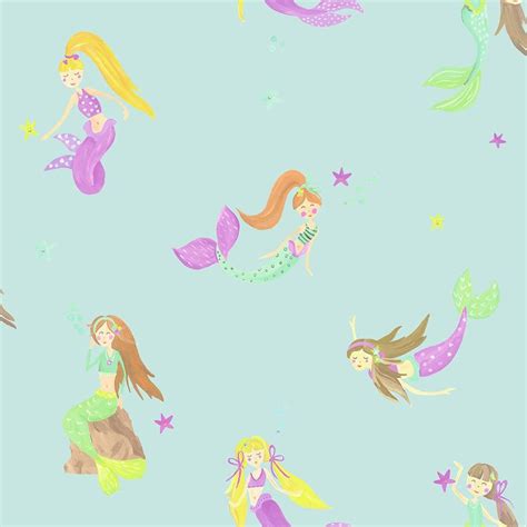 Mermaid For Kids Wallpapers - Wallpaper Cave