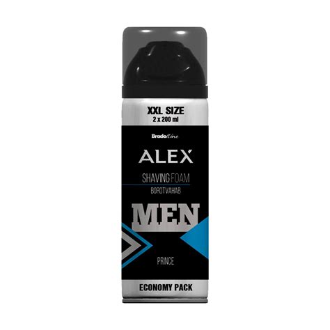 Мужская пена для бритья Bradoline Alex Men Prince Shaving Foam, 400 мл ...