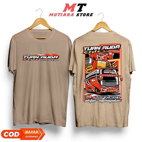 Jual Kaos Bus Mania Tuan Muda Kaos Bis Bris Trans Pariwisata Jetbus