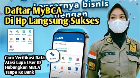 Cara Daftar Akun Mybca Di Hp Daftar MyBCA Gagal Terus User Id