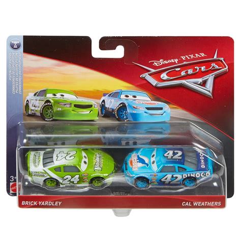 Mattel Disney Pixar Cars Car Brick Yardley And Cal Weathers Dxv