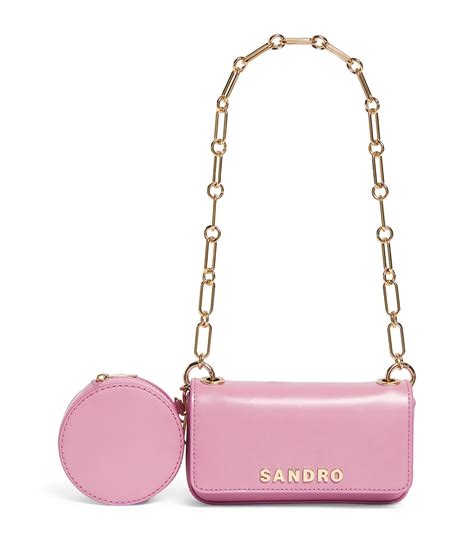 Womens Sandro Pink Totemo Chain Bag Harrods Uk