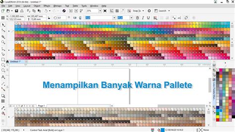 Cara Menambahkan Palet Warna Di Corel Ide Perpaduan Warna Images