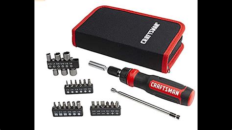 Craftsman Ratcheting Pc Screw Driver Set Review Youtube