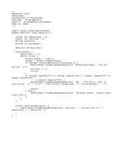 CS 1102 Programming Assignment Unit 5 Question Java Question Java