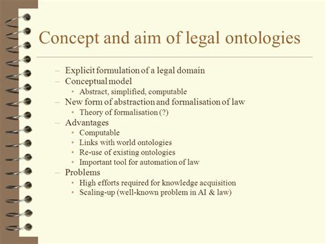 The Potential Of Ontologies For Courts Erich Schweighofer University Of