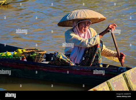 Floating Market is an iconic of Banjarmasin city. There are three well ...