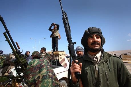 Rebel Fighters Look Skies Try Editorial Stock Photo Stock Image