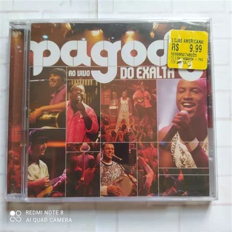 Cd Pagode Do Exalta Ao Vivo Lacre De Fábrica MercadoLivre