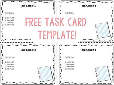 Task Cards Made Easy For The Middle School Classroom