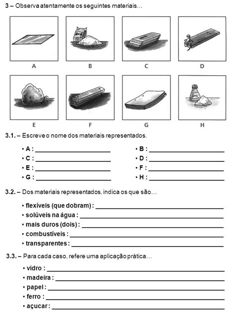 As Propriedades Dos Materiais FICHA FORMATIVA Ppt Carregar