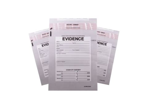 How To Properly Pack And Seal Evidence Collection Bags