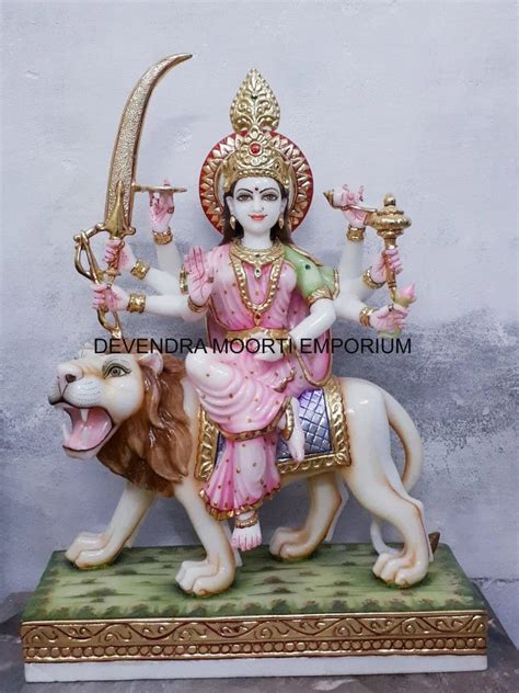 White Marble Maa Durga Statue Home At Rs 55000 In Jaipur ID