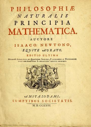 Newton's "Philosophie Mathematica" | Principia mathematica, Isaac ...