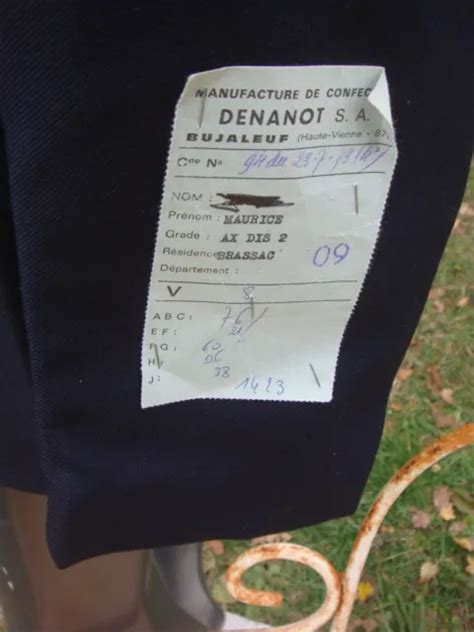 ANCIENNE VESTE DE facteur années 70 poste ptt uniforme postman