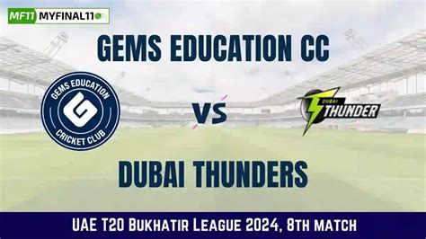 Ged Vs Dt Dream Prediction Player Stats Gems Education Cc Vs Dubai