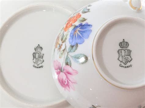 German Tea Cup And Saucer Antique Tea Cups Vintage Tea Party Shabby