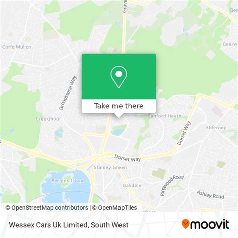 How To Get To Wessex Cars Uk Limited In Poole By Bus Or Train